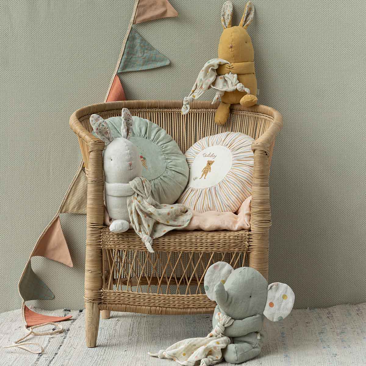 Maileg Fabric Garland, Multi