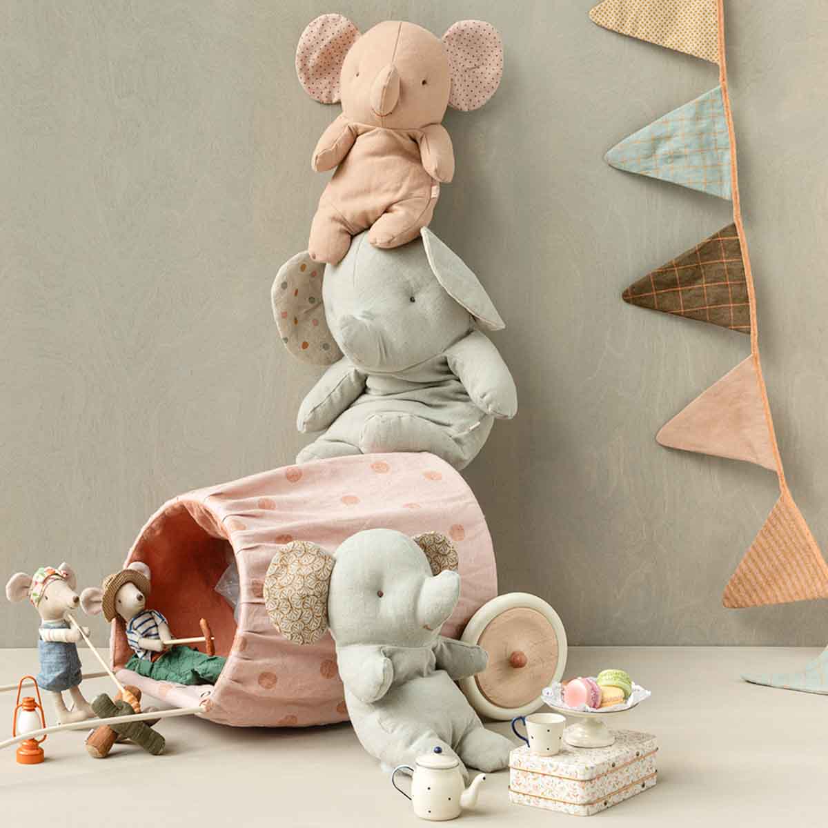 Maileg Fabric Garland, Ocher