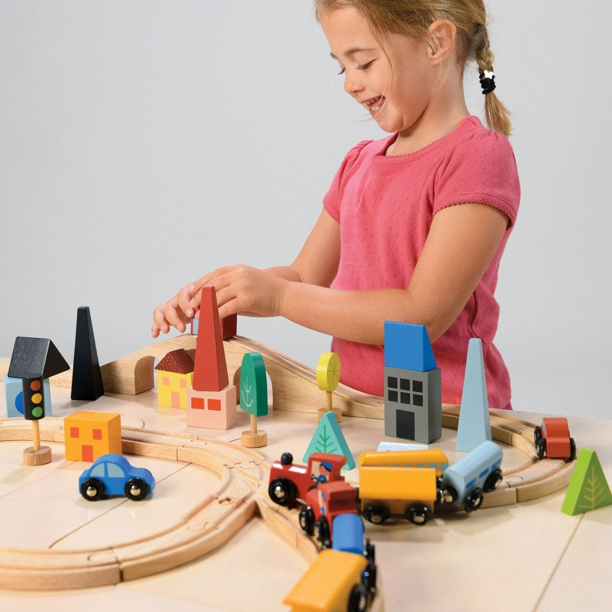 Town Wooden Tain Set