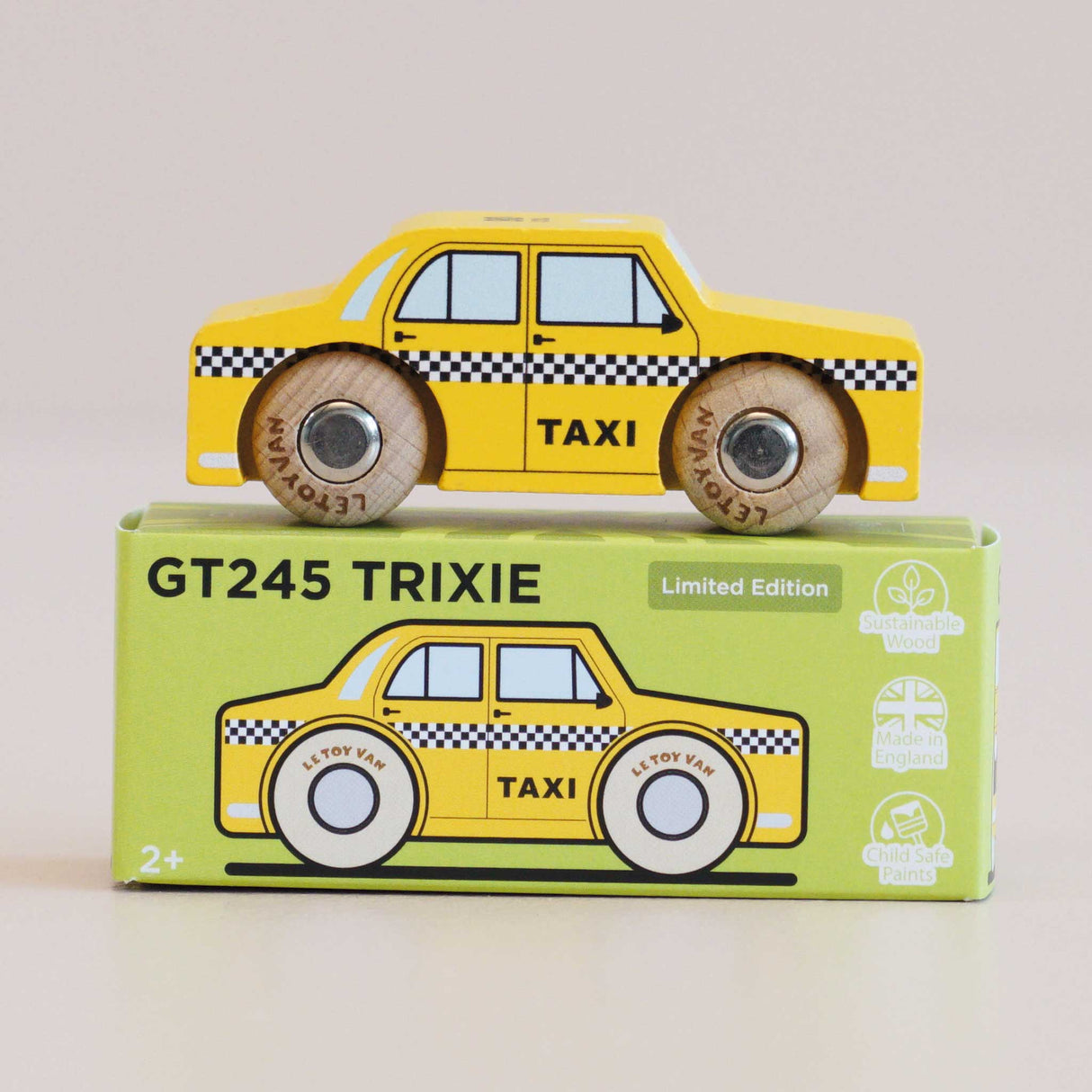 Wooden Matchbox Car, No. 39 GT245 Trixie