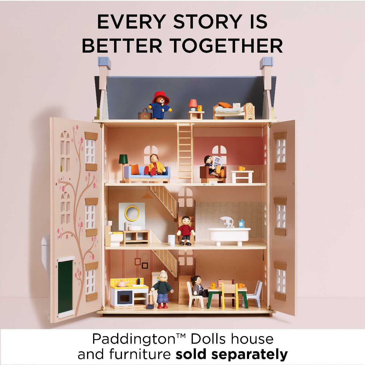 Le Toy Van Paddington™ & Family Wooden Doll Set