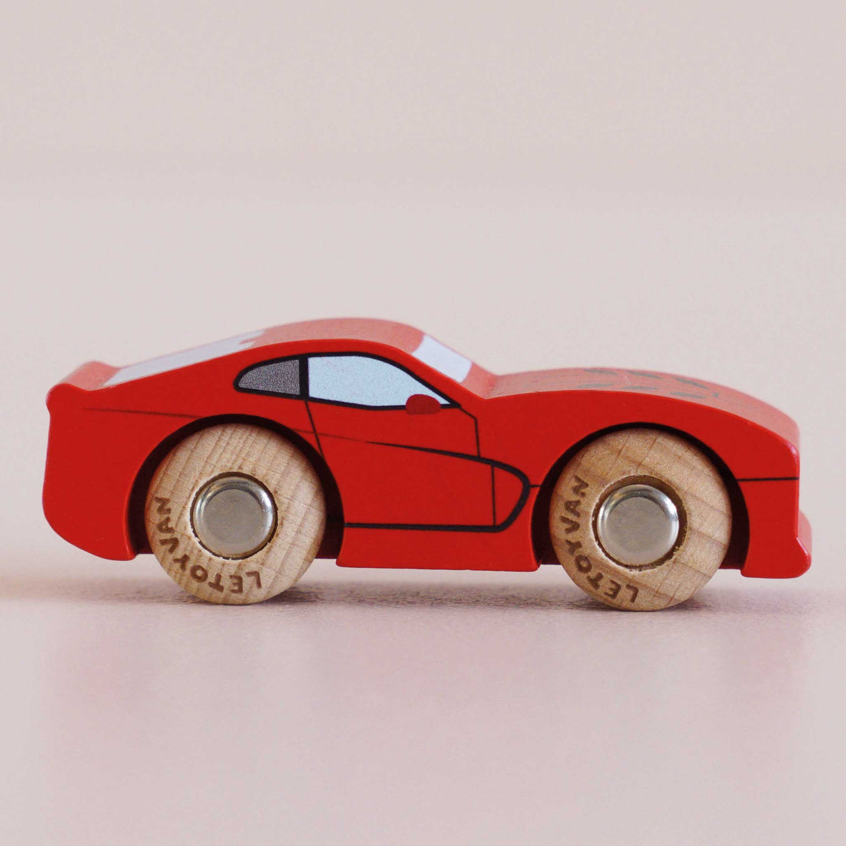 Wooden Matchbox Car, No. 18 GT100 Jasper