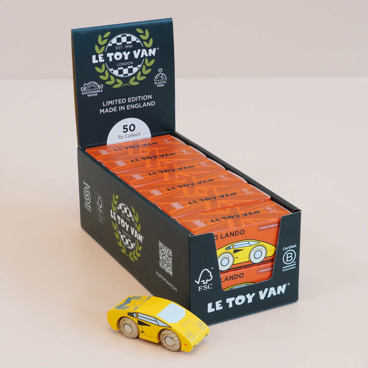 Wooden Matchbox Car, No. 14 GT80 Lando