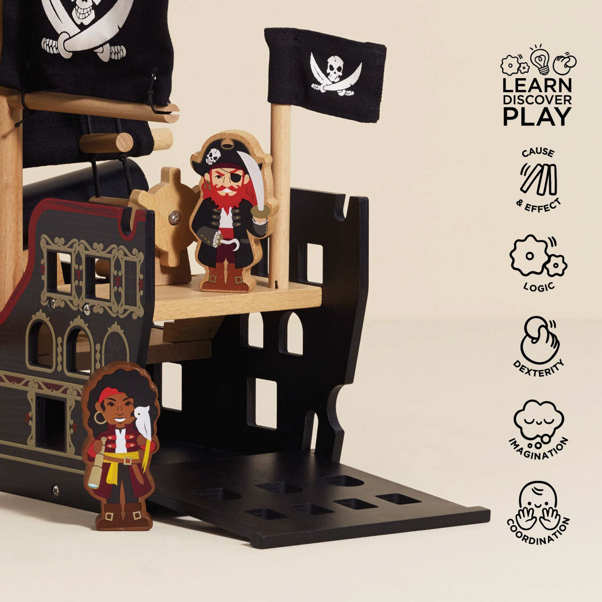 Le Toy Van Barbarossa Pirate Ship