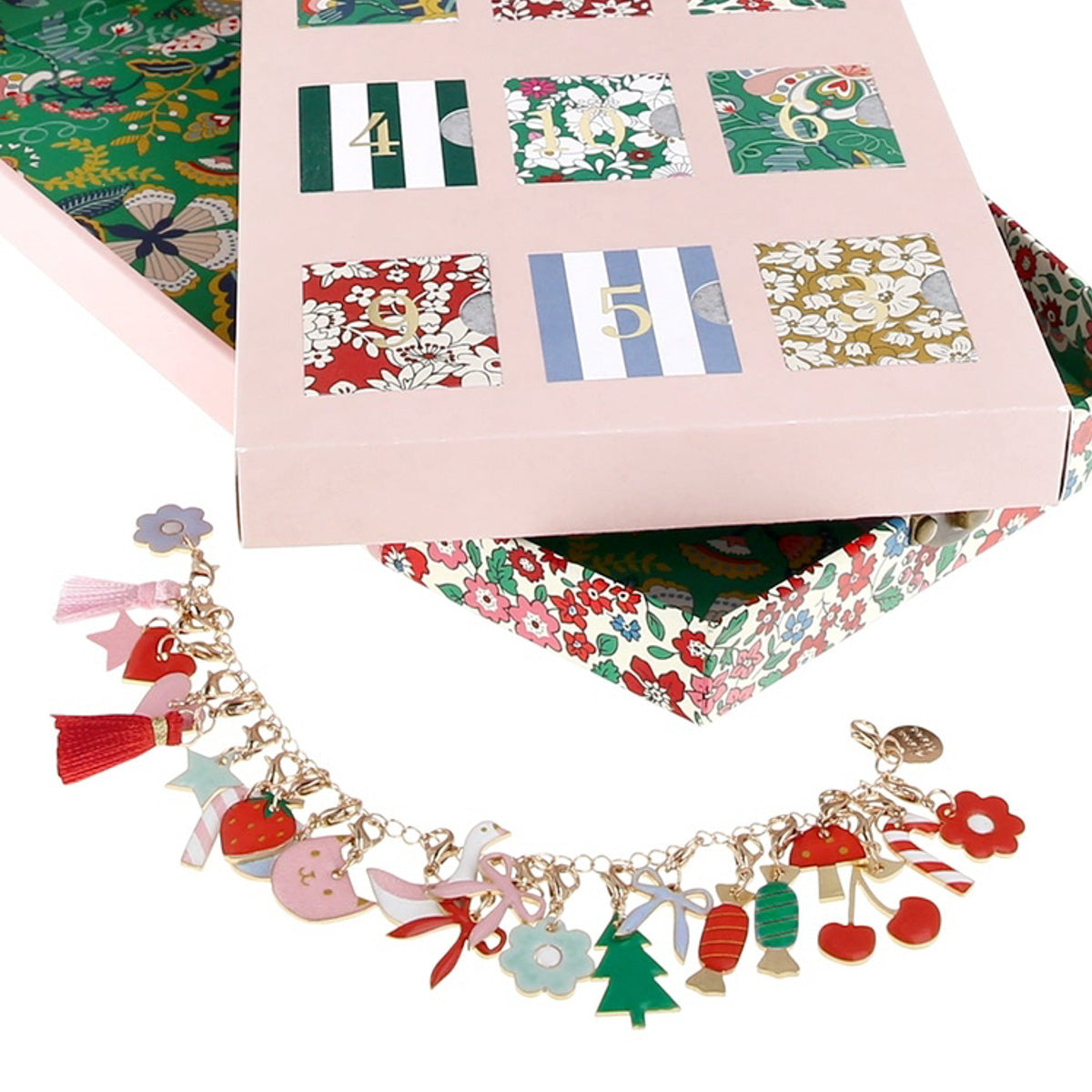 Meri Meri x Liberty Charm Bracelet Advent Calendar