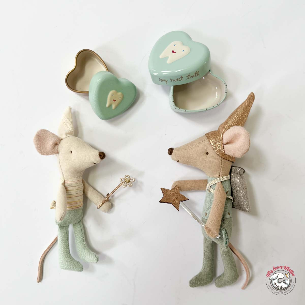 Maileg Tooth Fairy LITTLE Brother Mouse in Box