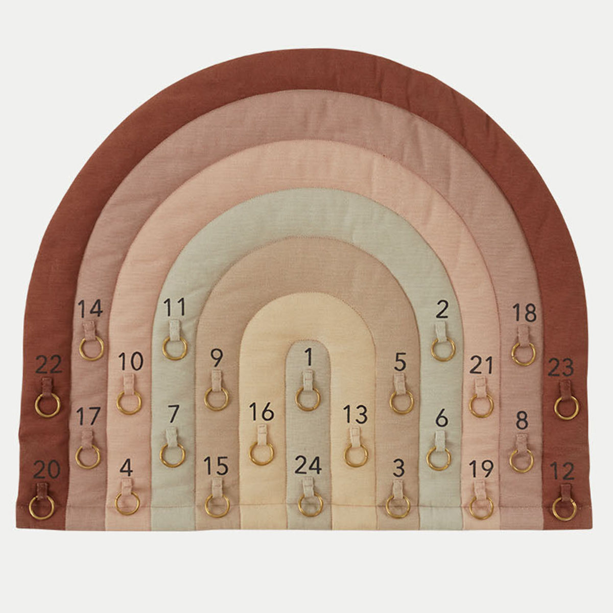 Rainbow Christmas Advent Calendar