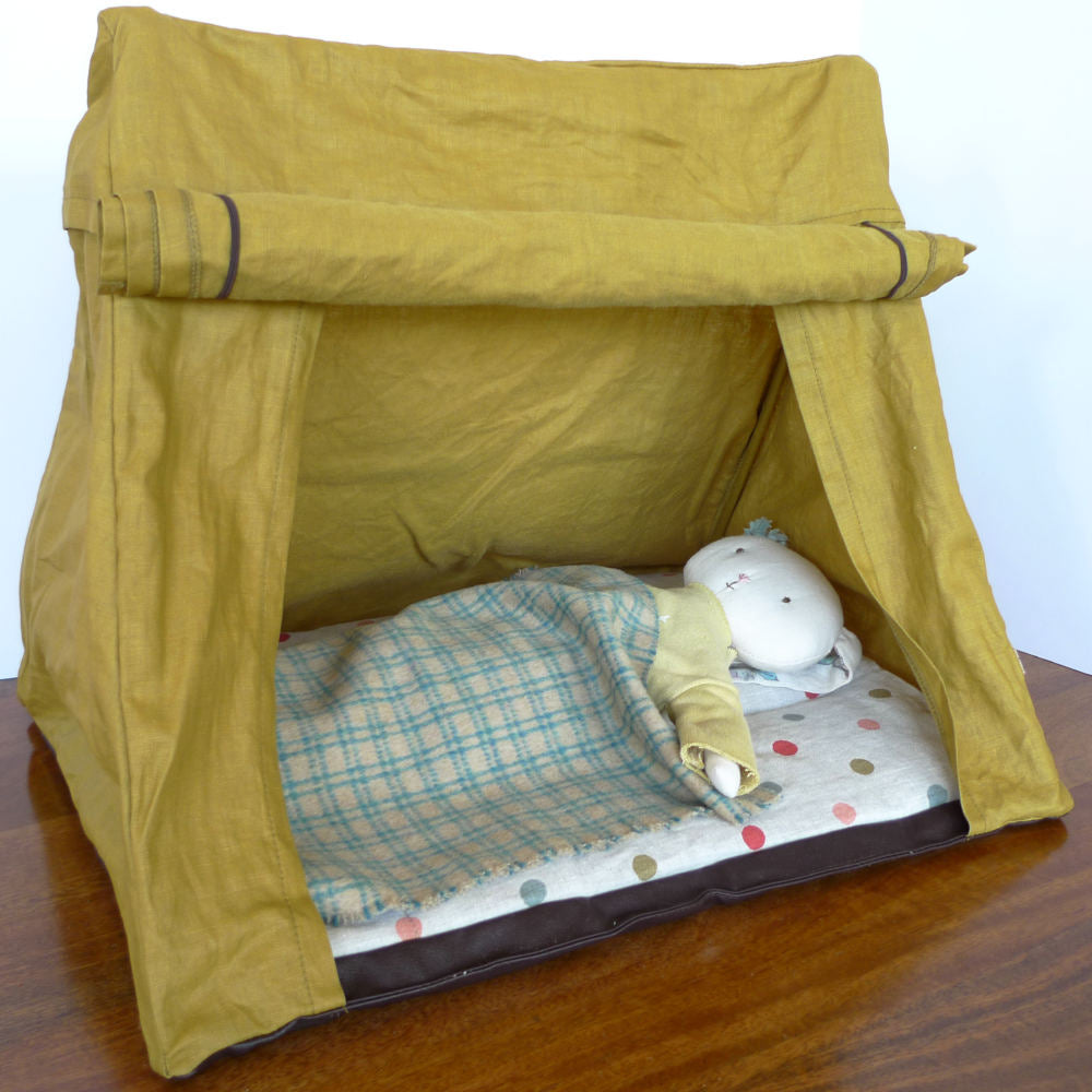 Maileg Happy Camper Tent, Olive - Final Sale