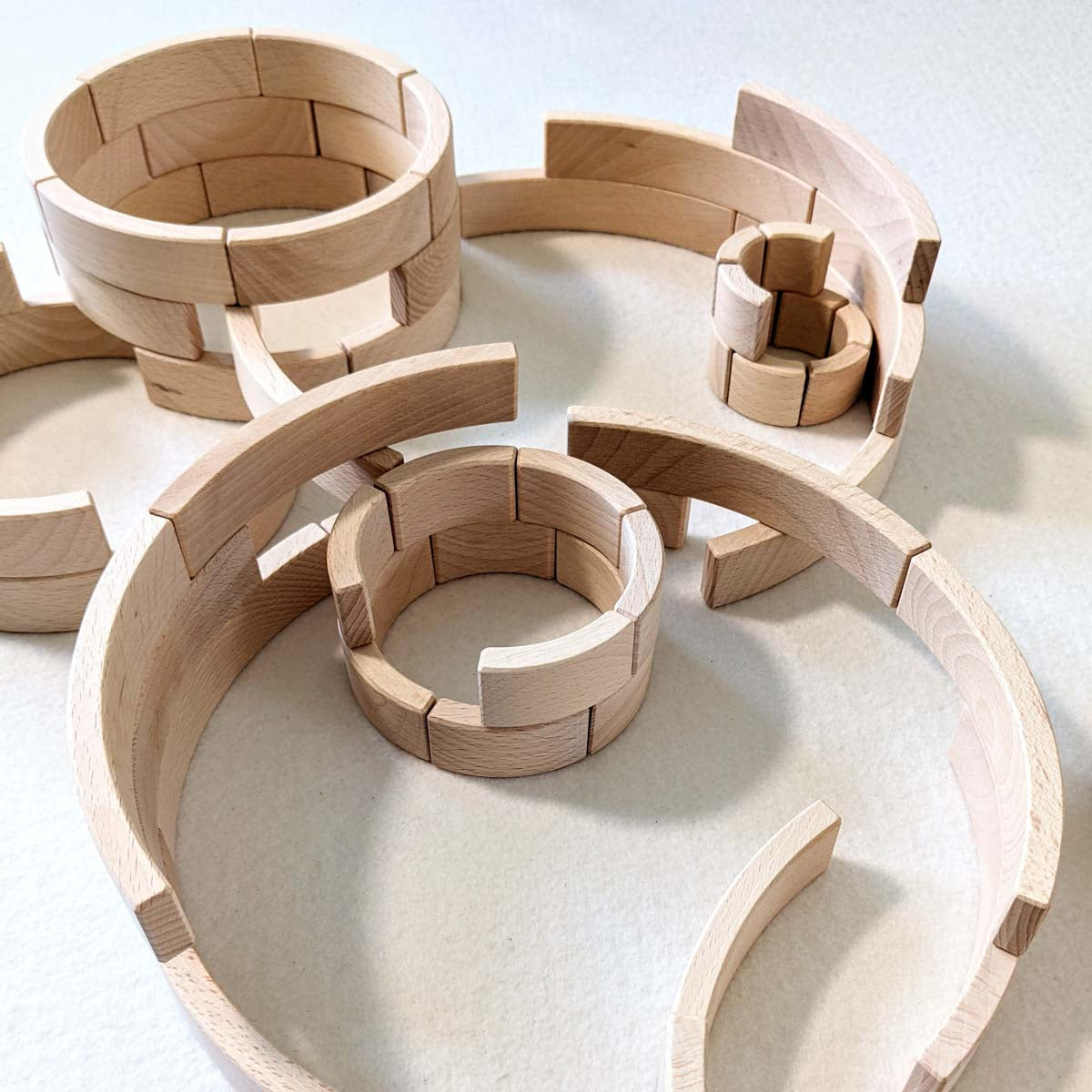 Abel Mini Golden Ratio Wooden Arch Blocks