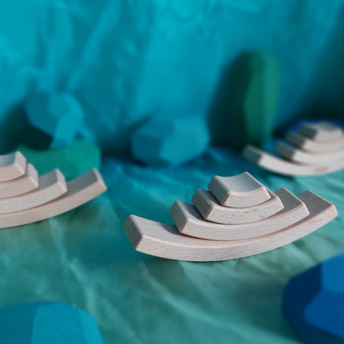 Abel Mini Golden Ratio Wooden Arch Blocks