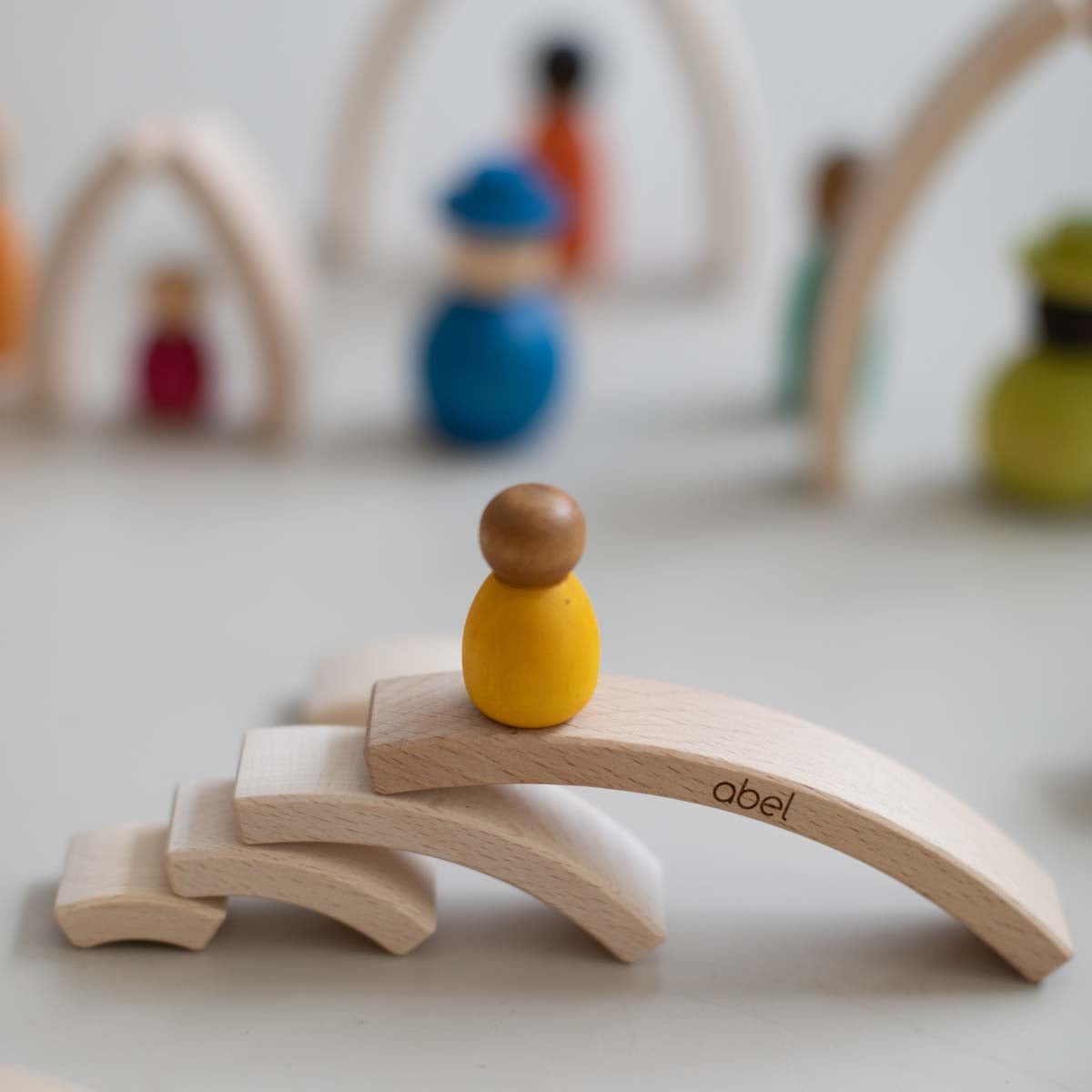 Abel Mini Golden Ratio Wooden Arch Blocks
