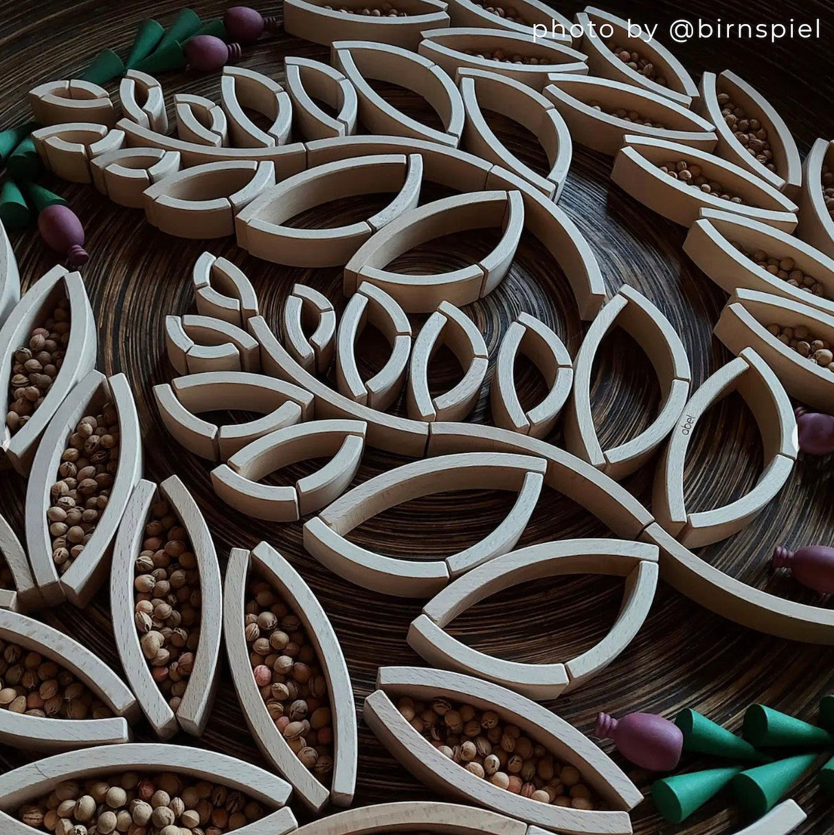 Abel Mini Golden Ratio Wooden Arch Blocks