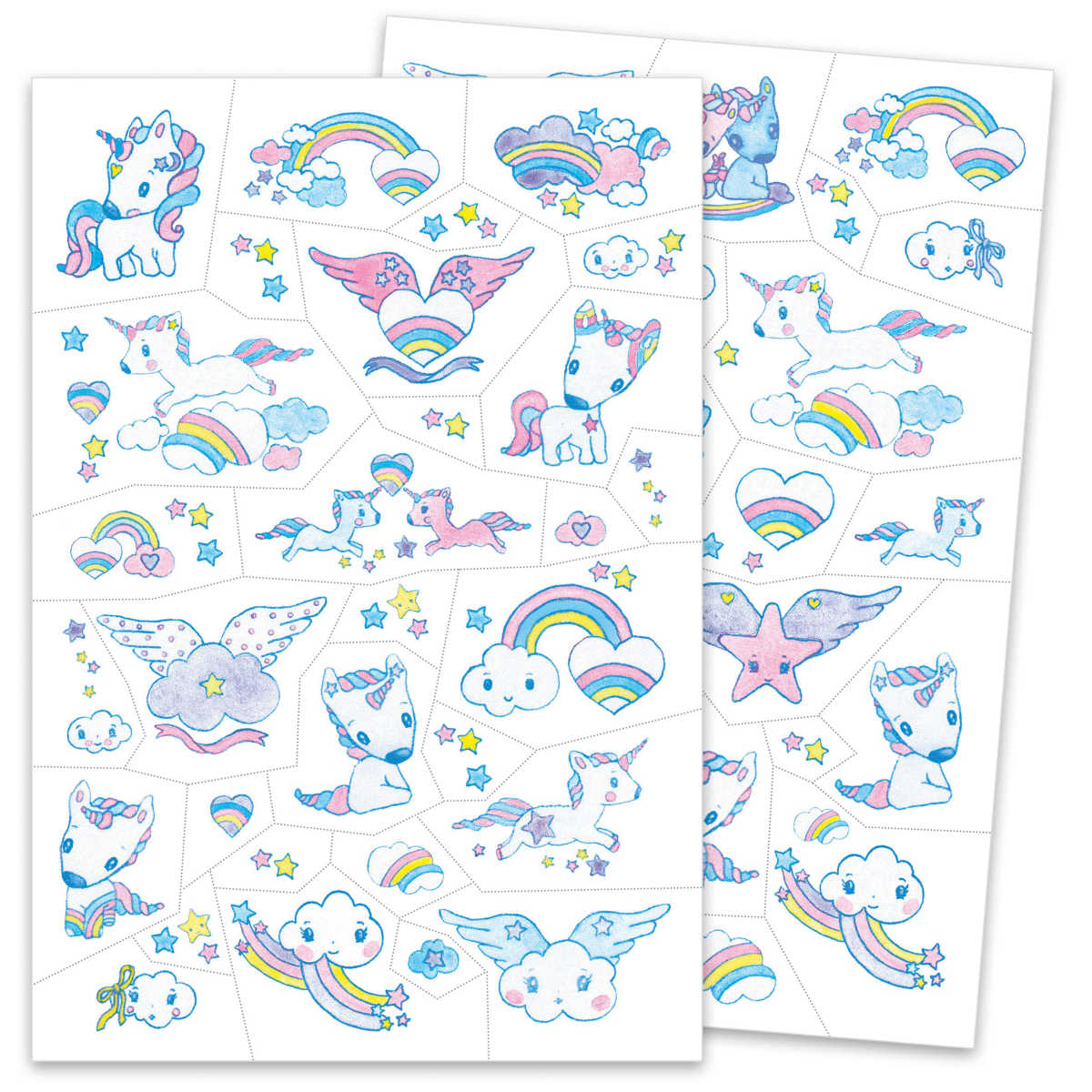 Djeco Temporary Tattoos, Unicorns