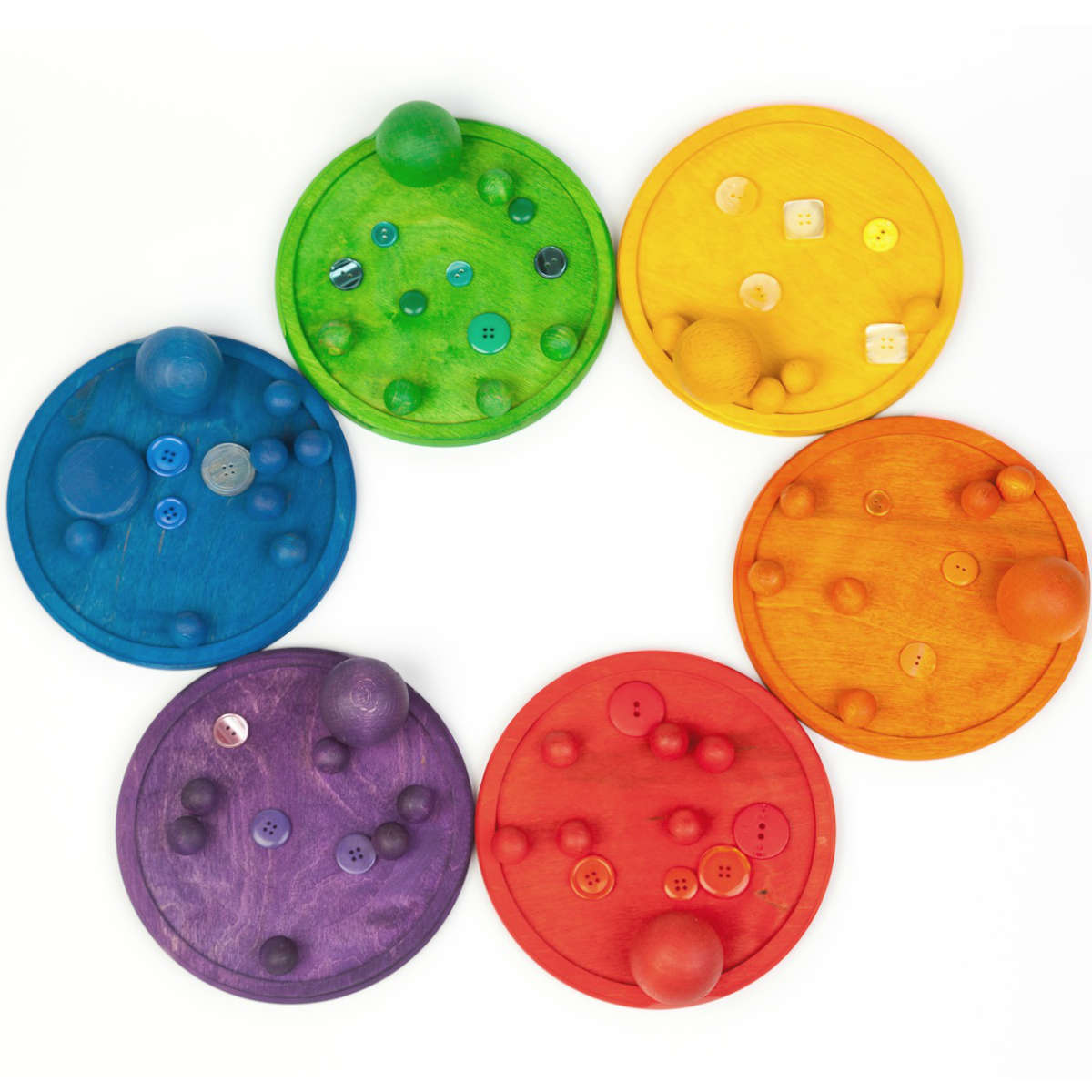 Grapat Rainbow Platform Plates