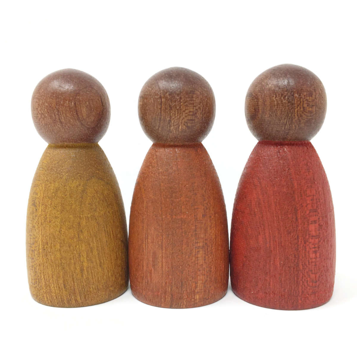 Grapat 3 Dark Wood Nins in Warm colors