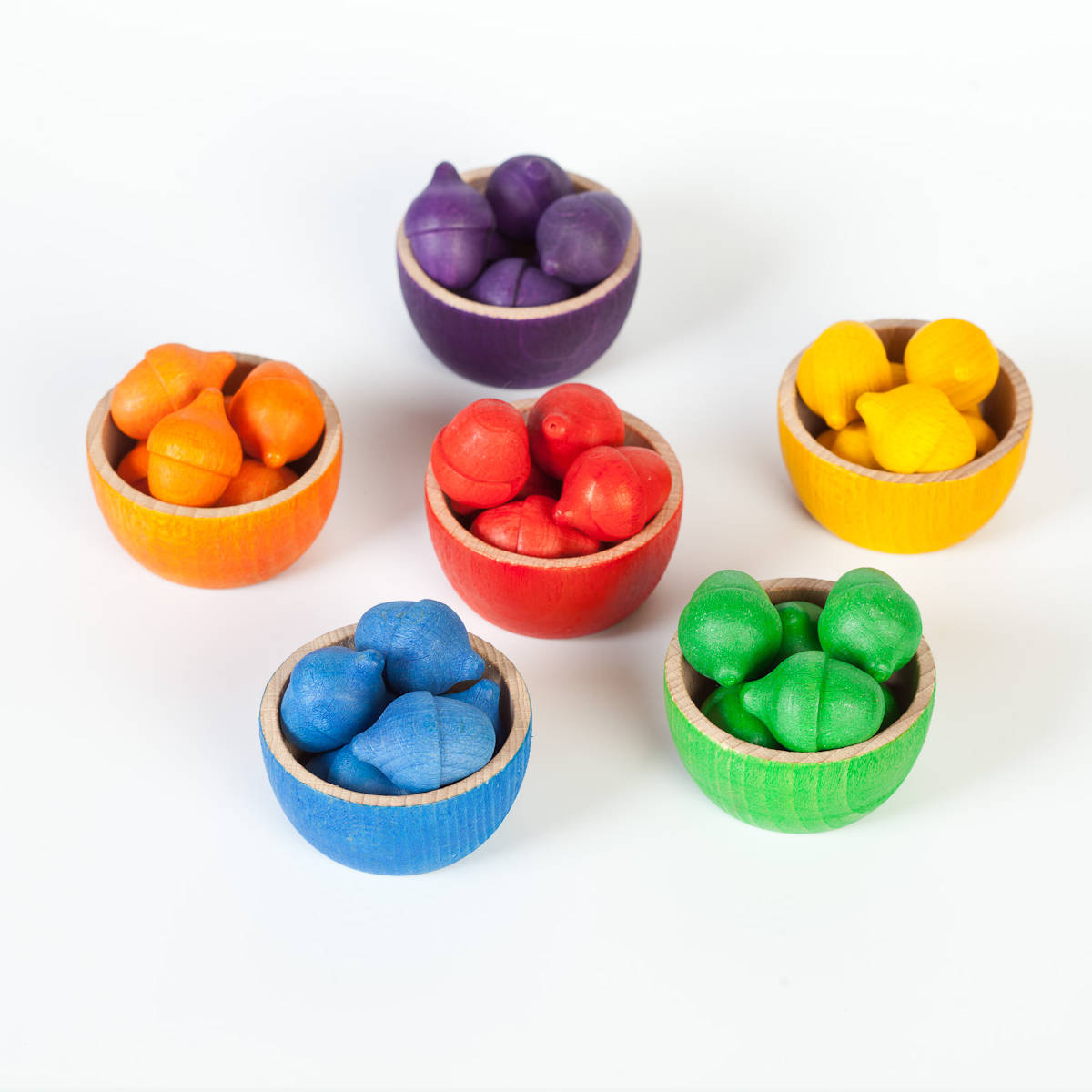 Grapat Acorns and Bowls