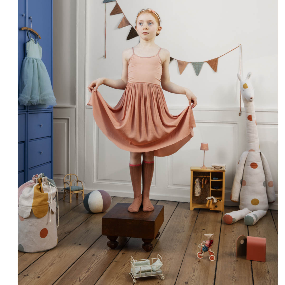 Maileg Tricycle Basket for Mouse