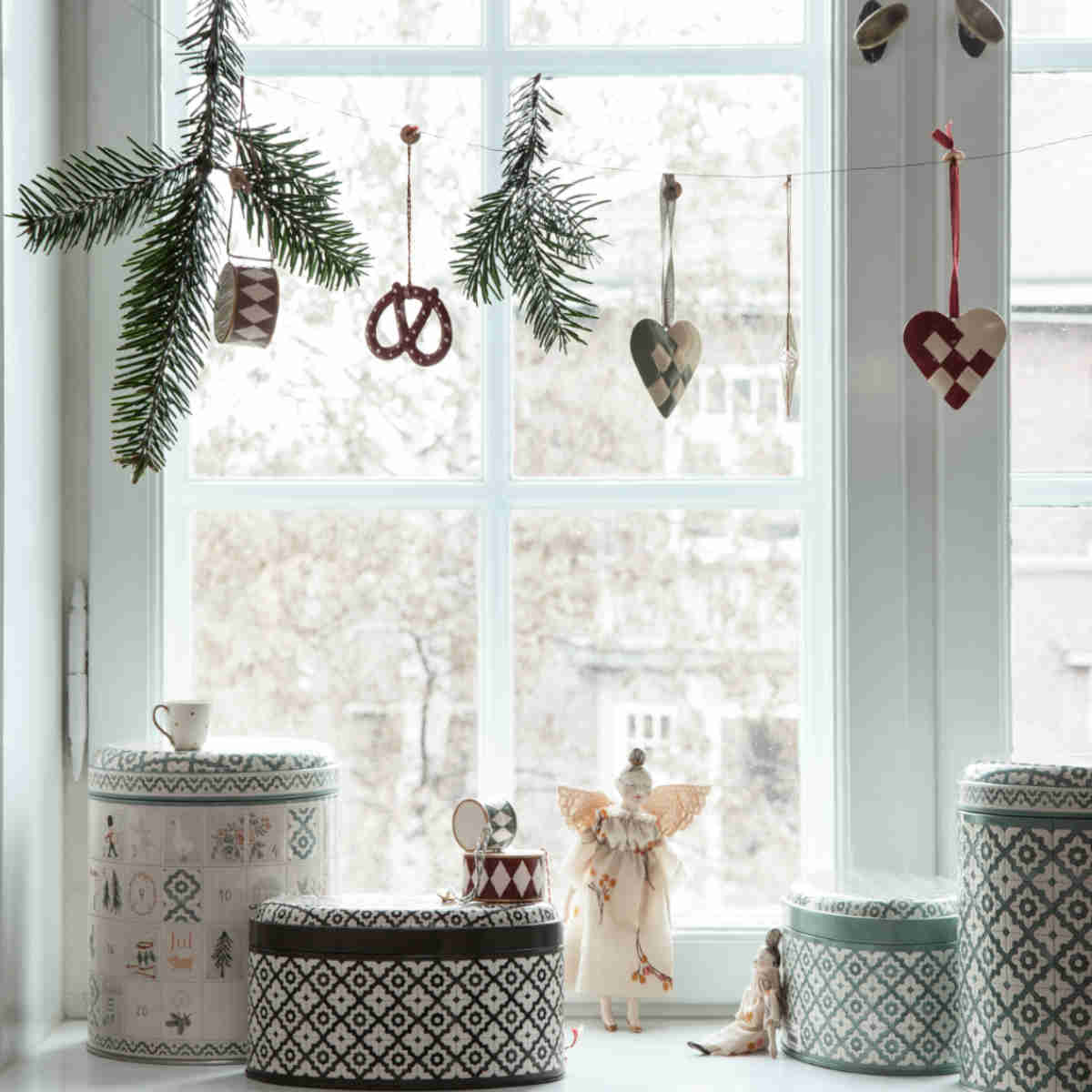 Maileg Holiday Ornaments Set, Peter`s Christmas