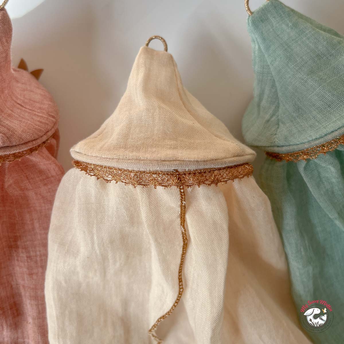 Maileg Miniature Bed Canopy (available in 3 colors)