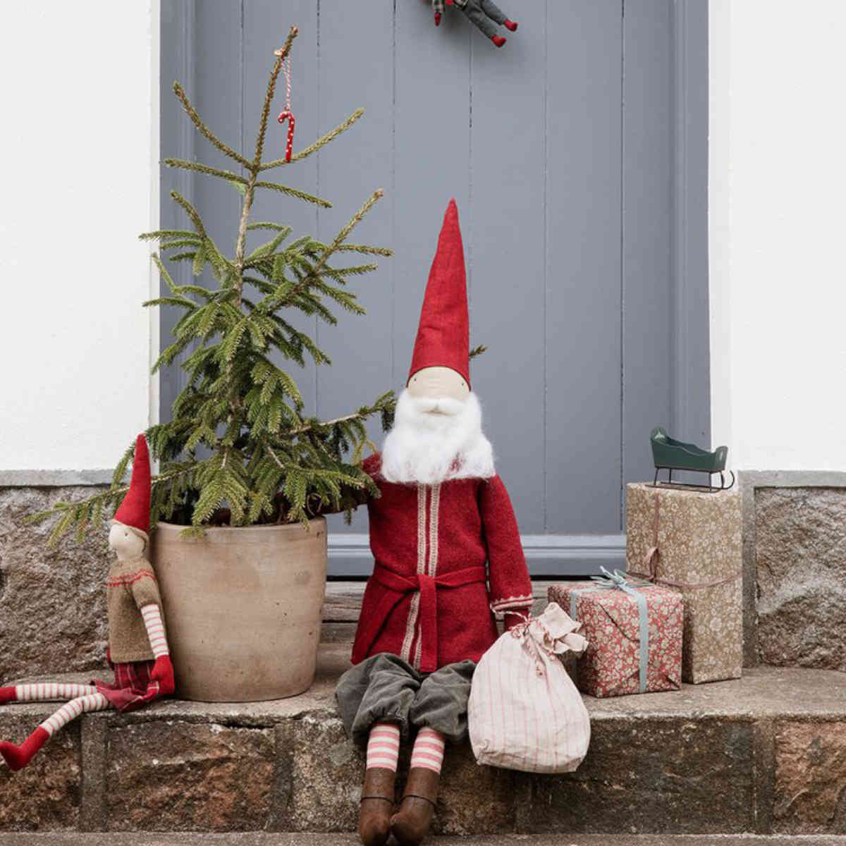 Maileg Wrapping Paper, Blossom, Ocher, 11 yards