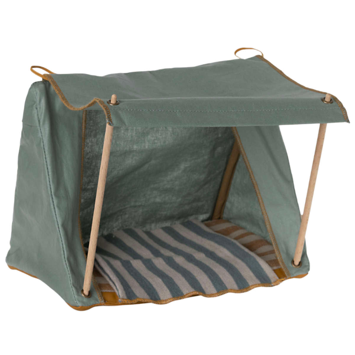 Maileg Mouse Happy Camper Tent, Green