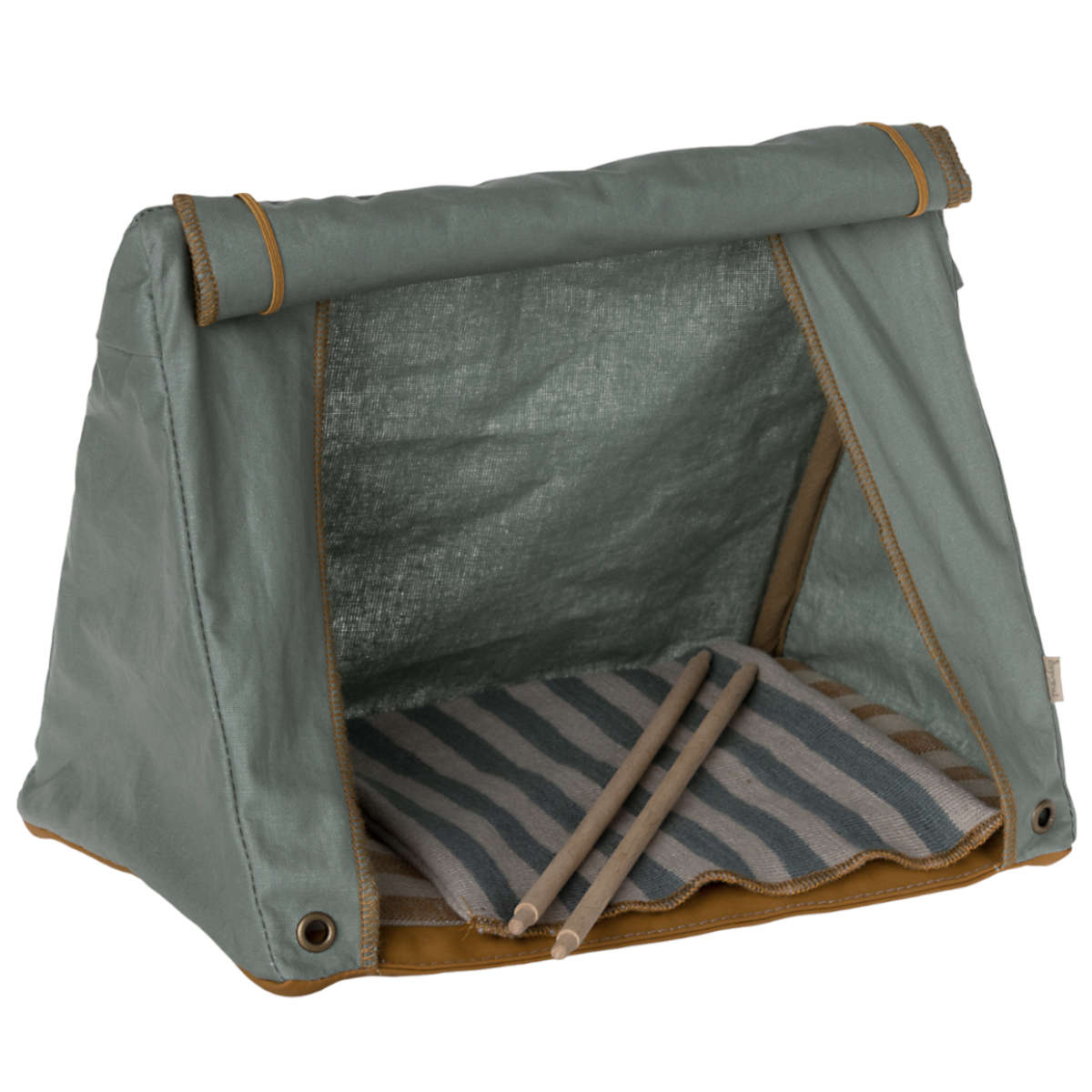 Maileg Mouse Happy Camper Tent, Green