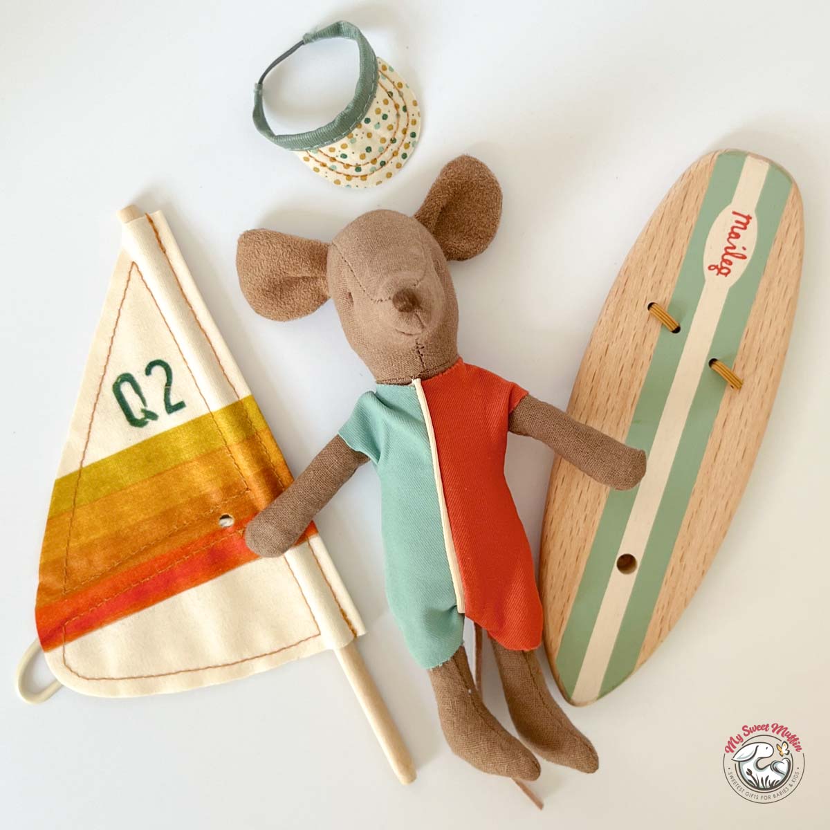 Maileg Surfer Big Brother Mouse