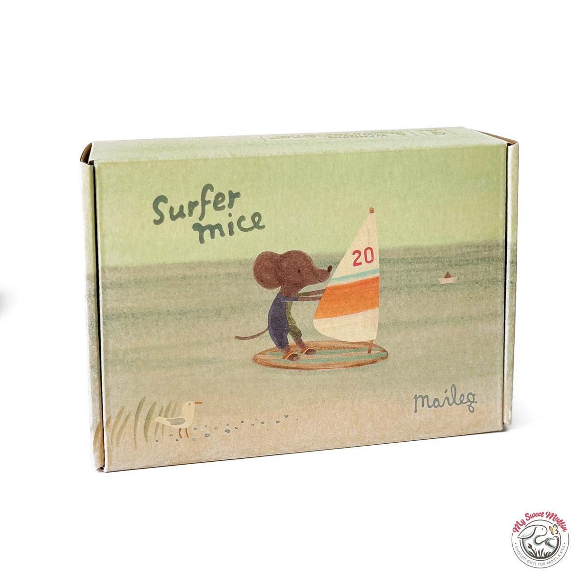 Maileg Surfer Little Brother Mouse