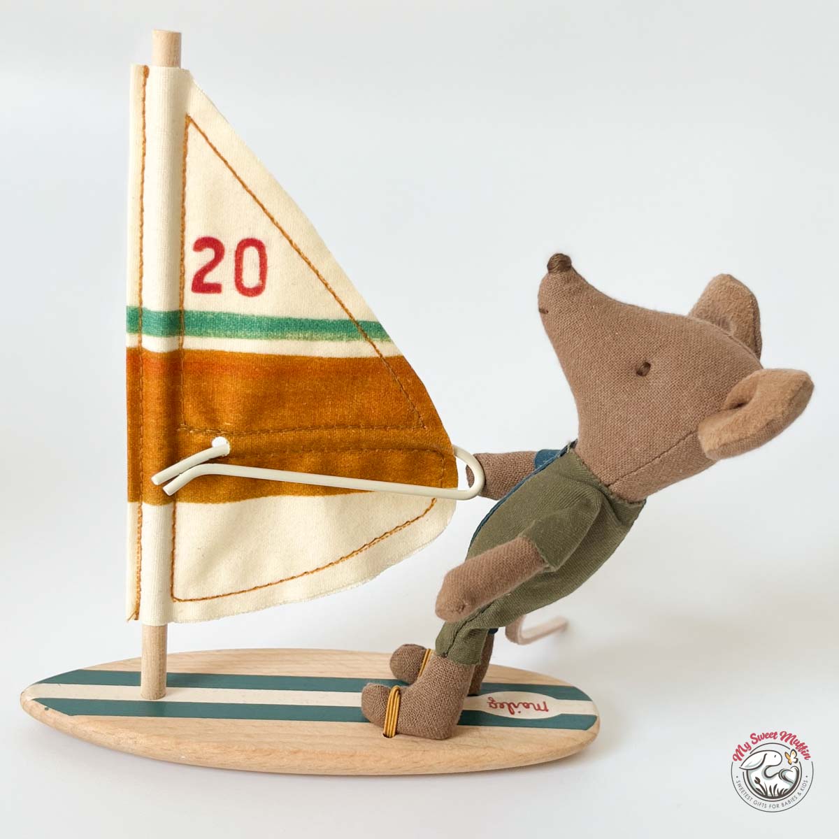 Maileg Surfer Little Brother Mouse