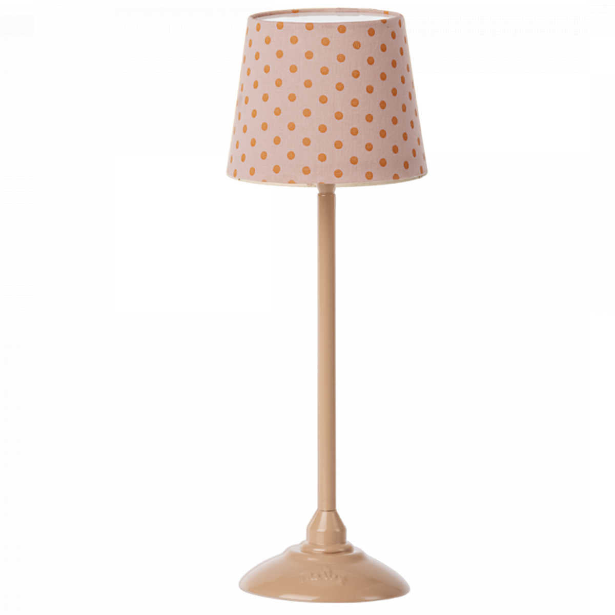 Maileg Doll House Miniature Floor lamp, Dark Powder