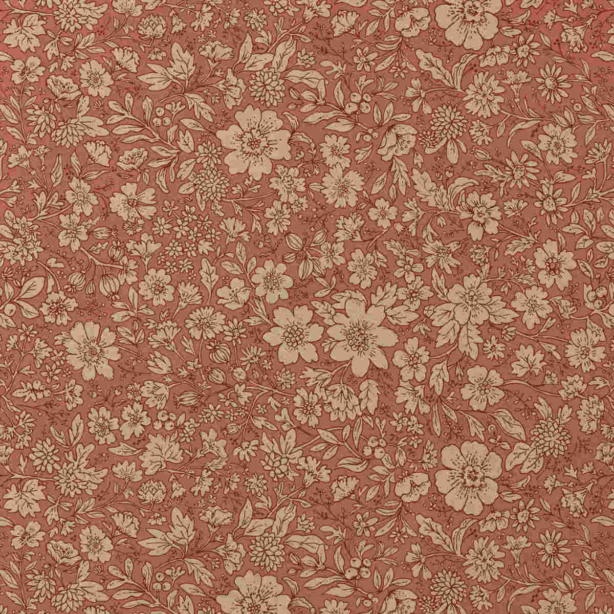 Maileg Wrapping Paper, Blossom, Red, 11 yards