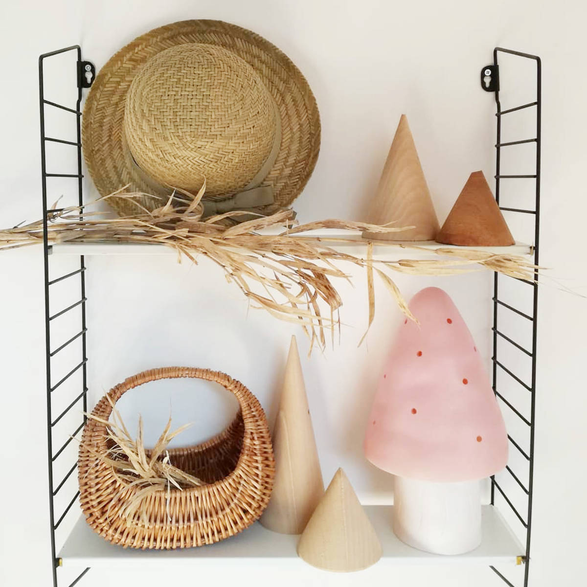 Egmont Heico Small Mushroom LED Lamp, Pink