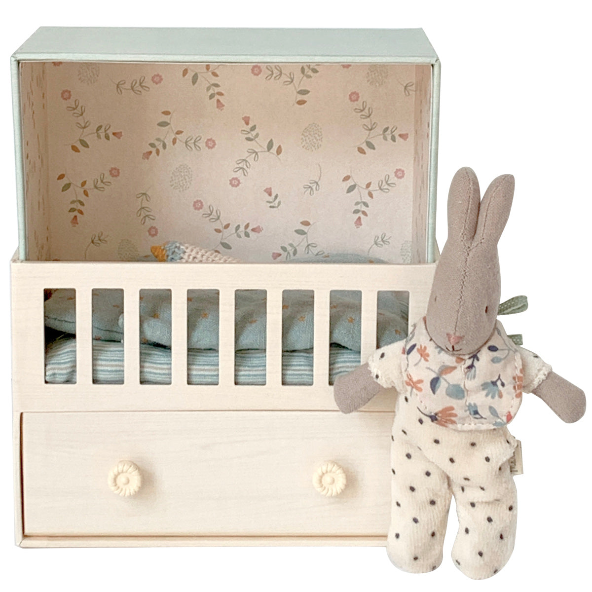 Maileg Music Baby Room with Micro Rabbit