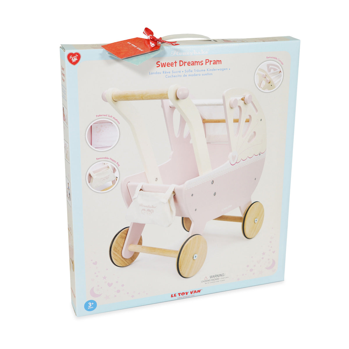 Le Toy Van Sweet Dreams Doll Pram
