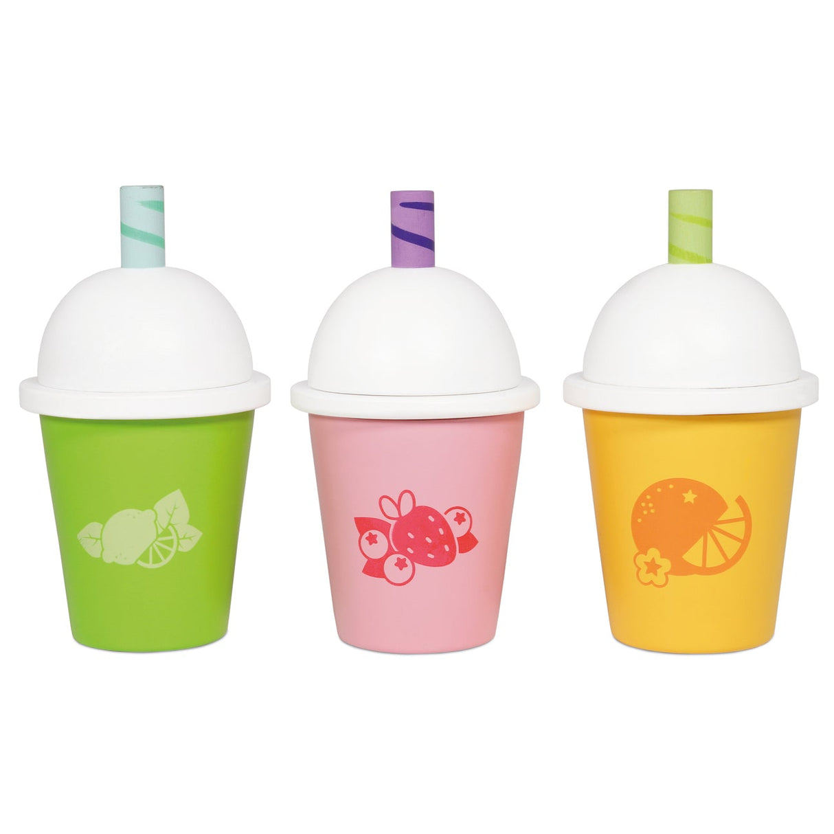 Le Toy Van Take Away Fruit Smoothie Cups