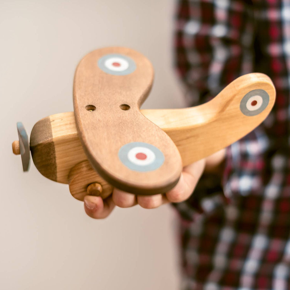 Friendly Toys Wooden Airplane