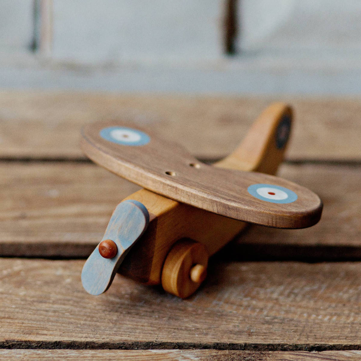 Friendly Toys Wooden Airplane