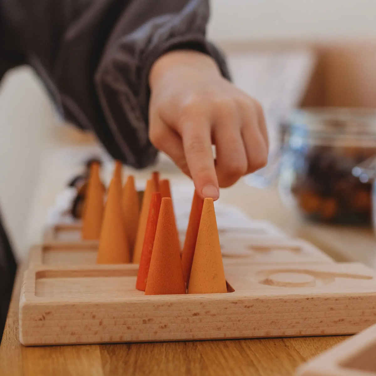 Number Counting Trays and Stand