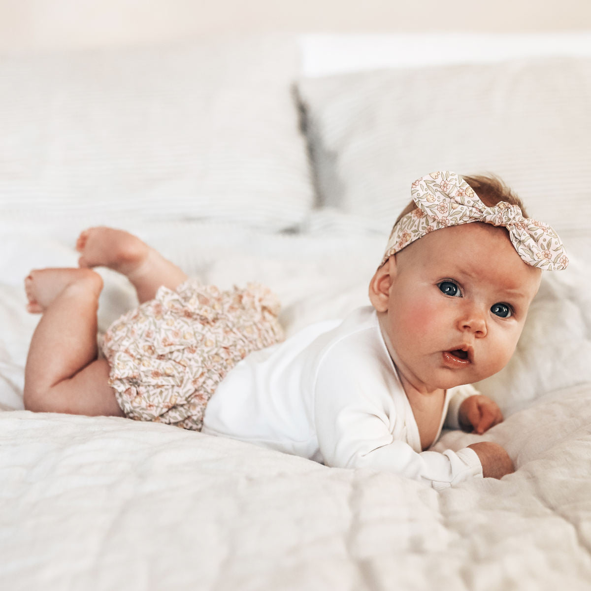Alimrose Ruffle Bloomers with Headband