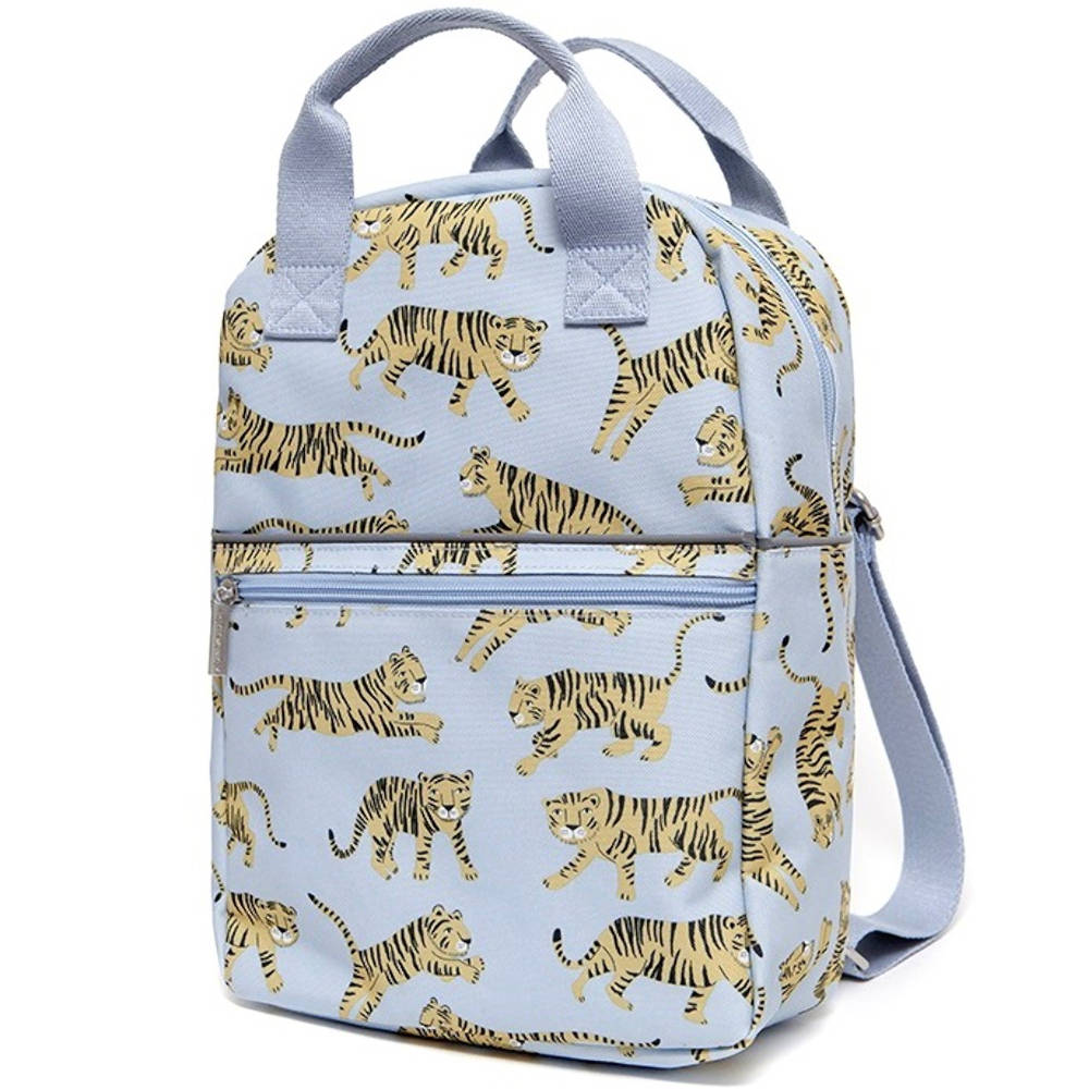 Petit Monkey Recycled Cotton Backpack - Nougat main image 1