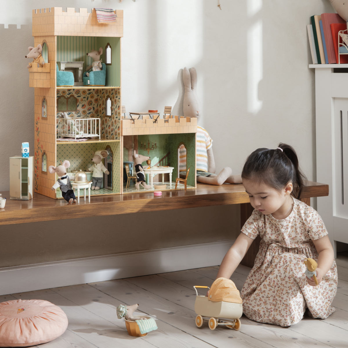 Maileg Mini Doll Pram