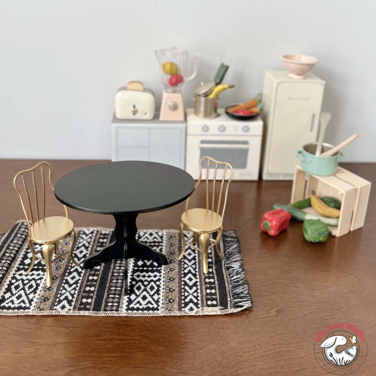 Maileg Doll House Miniature Coffee Table