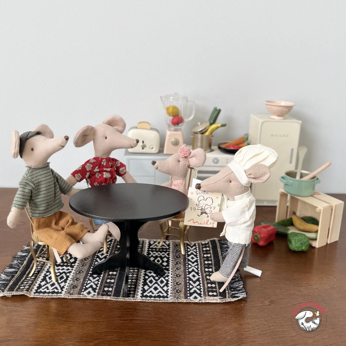 Maileg Doll House Miniature Coffee Table