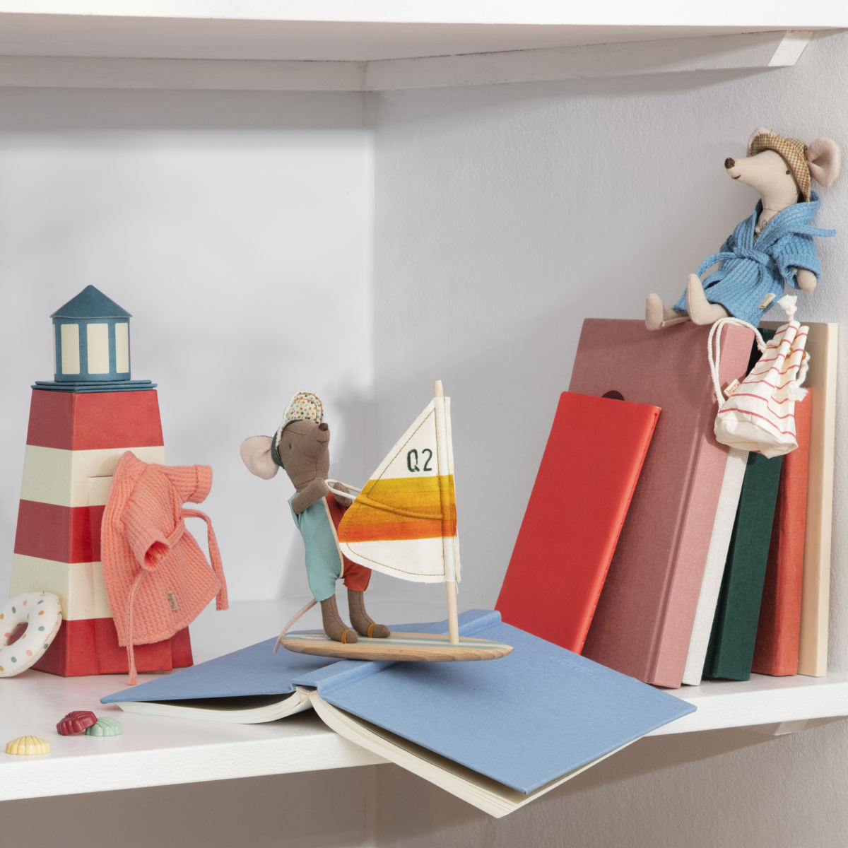 Maileg Surfer Big Brother Mouse