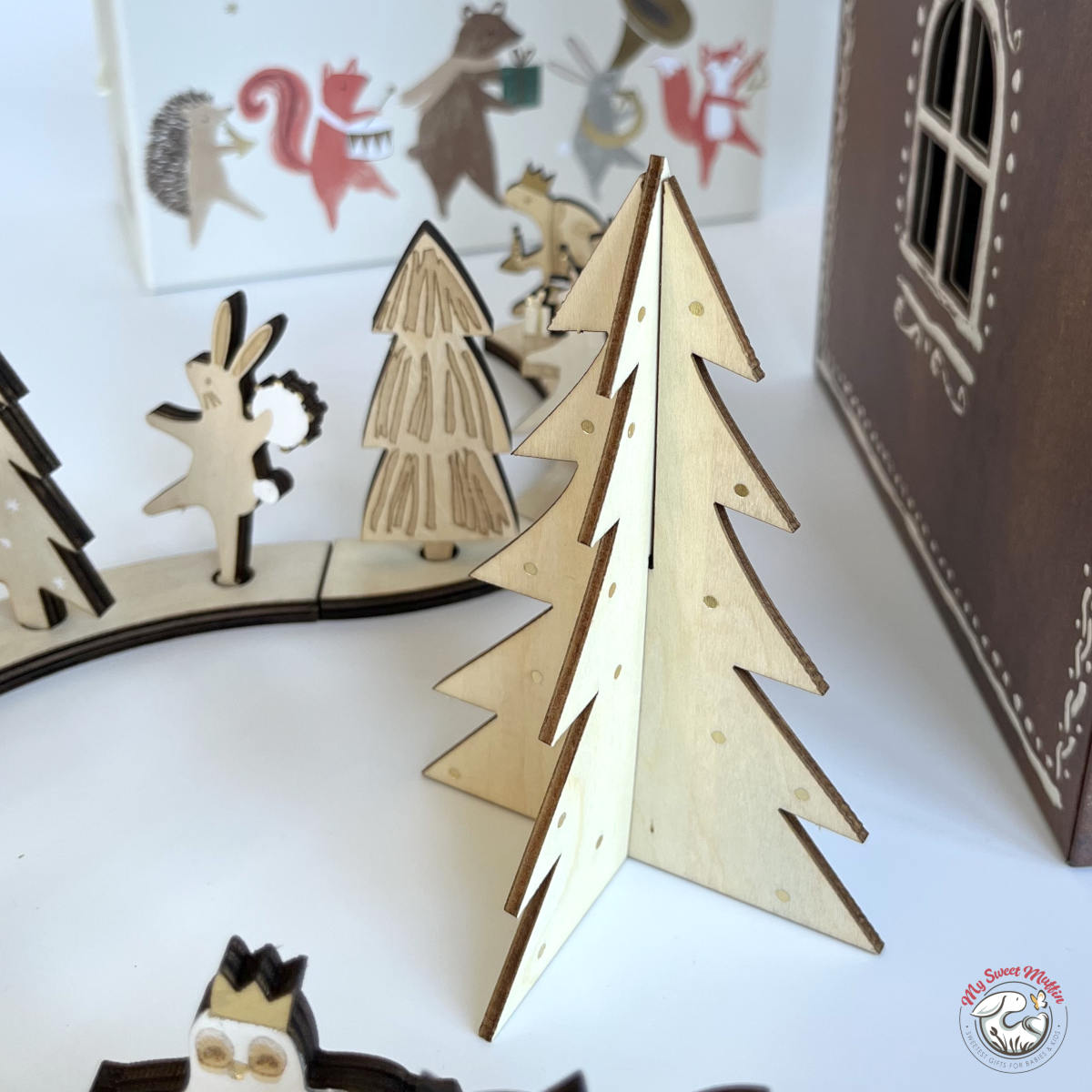 Wooden Marching Band Advent Calendar