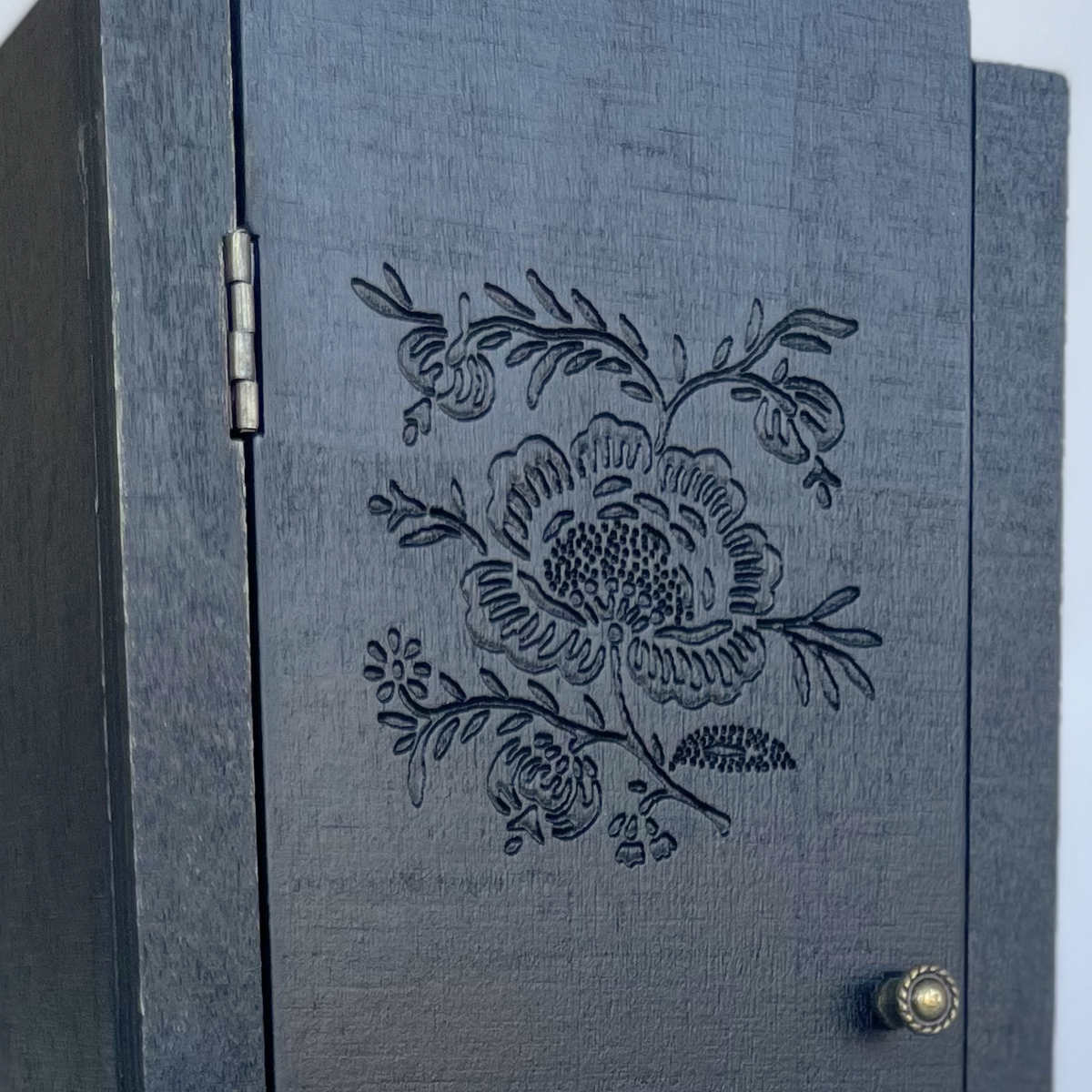 Maileg Miniature Wooden Closet, Black