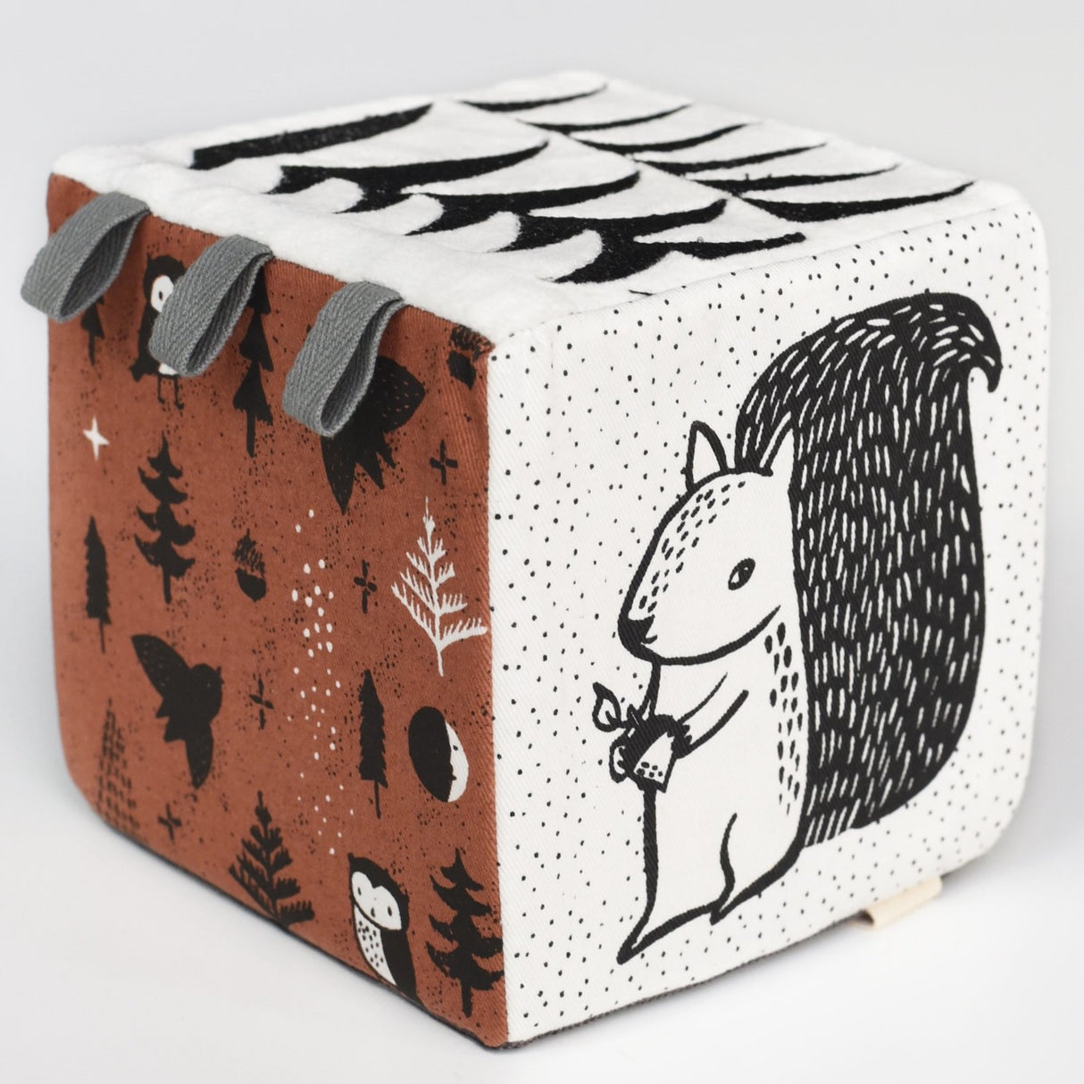 Wee Gallery Baby Sensory Soft Block , Woodland