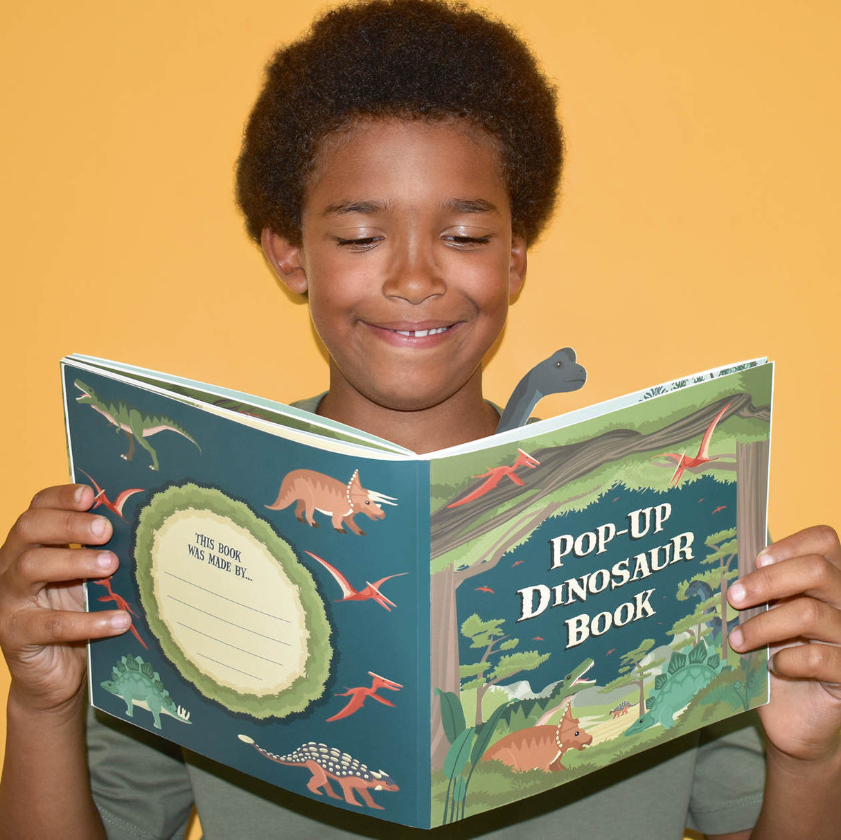Make Your Own Dinosaur Pop-up Book