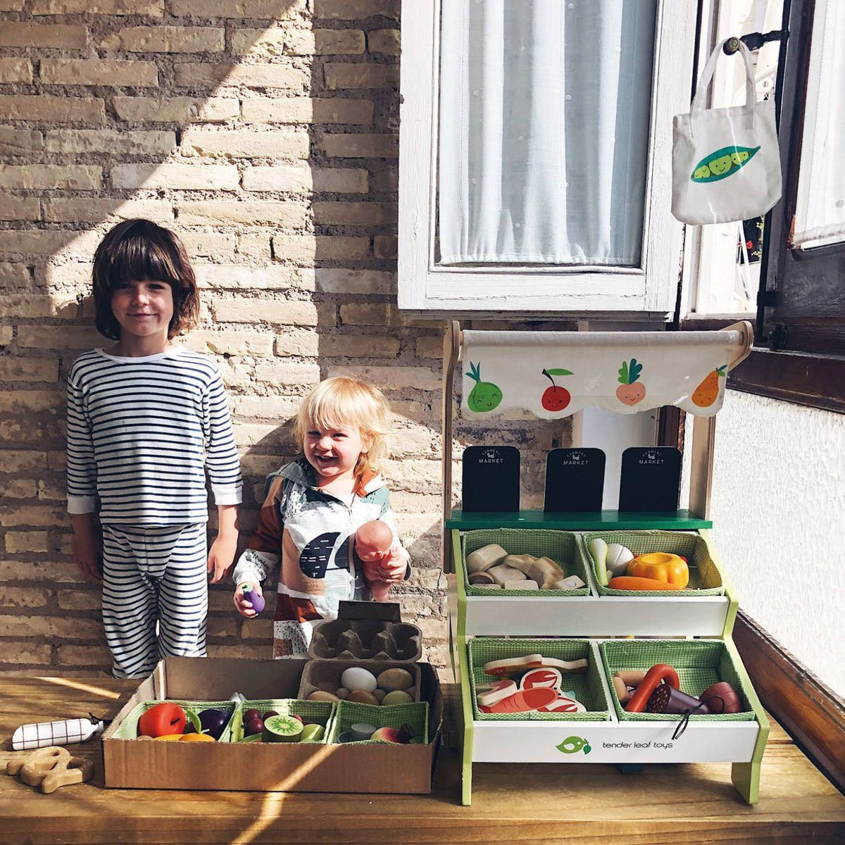 Tender Leaf Toys Wooden Eggs