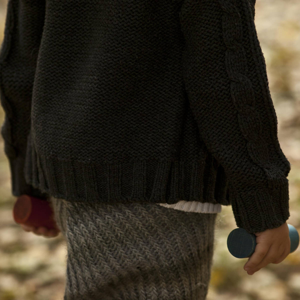 Wooden Story Rainbow Wooden Blocks in Tray, 54pcs